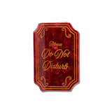 Hand-painted Do Not Disturb Claw Hair Clip | Eco-Friendly