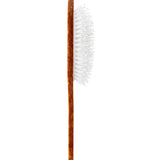 Hand-painted Brown Paisley Brush | Eco-Friendly