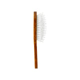 Hand-painted Brown Paisley Brush | Eco-Friendly