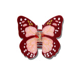 Hand-painted Monarch Butterfly Claw Hair Clip | Eco-Friendly