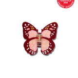 Hand-painted Mini Monarch Butterfly Claw Hair Clip | Eco-Friendly