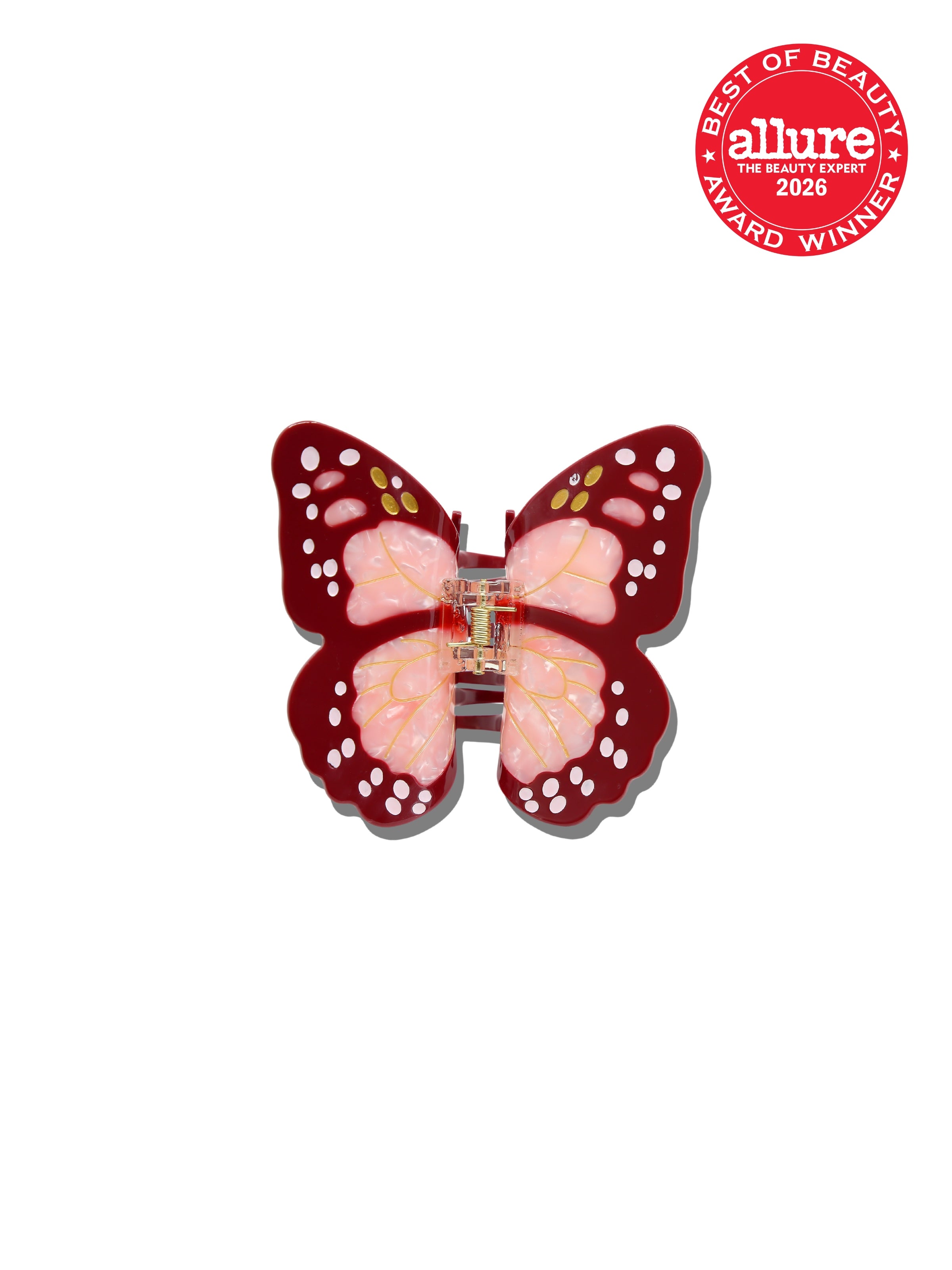 Hand-painted Mini Monarch Butterfly Claw Hair Clip | Eco-Friendly