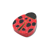 Hand-painted Ladybug Heirloom Box