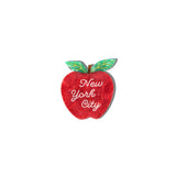 Hand-painted New York Apple Magnet