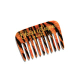 Hand-painted Tiger Pocket Comb | Eco-Friendly