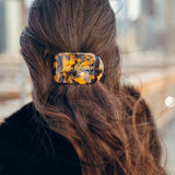 Hand-painted Jet-Setter Lay Down Claw Clip | Eco-Friendly