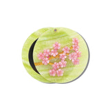Hand-painted Sakura Blossom Compact Mirror | Eco-Friendly