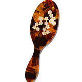 Hand-painted Brown Sakura Blossom Brush | Eco-Friendly