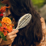 Hand-painted Newspaper Brush | Eco-Friendly