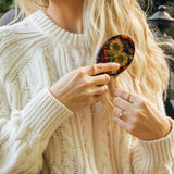 Hand-painted Sunflower Stem Brush | Eco-Friendly