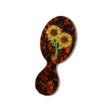 Hand-painted Sunflower Stem Brush | Eco-Friendly