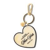 Hand-painted Please Return to City Bag Charm + Keychain | Eco-Friendly