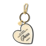Hand-painted Please Return to City Bag Charm + Keychain | Eco-Friendly