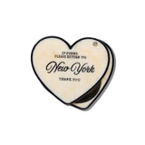 Hand-painted Please Return to City Compact Mirror | Eco-Friendly