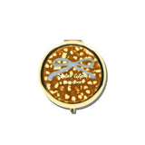 Hand-painted Deer Bow Handbag Hero Pill Compact