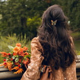 Hand-painted Mini Boho Monarch Claw Hair Clip | Eco-Friendly