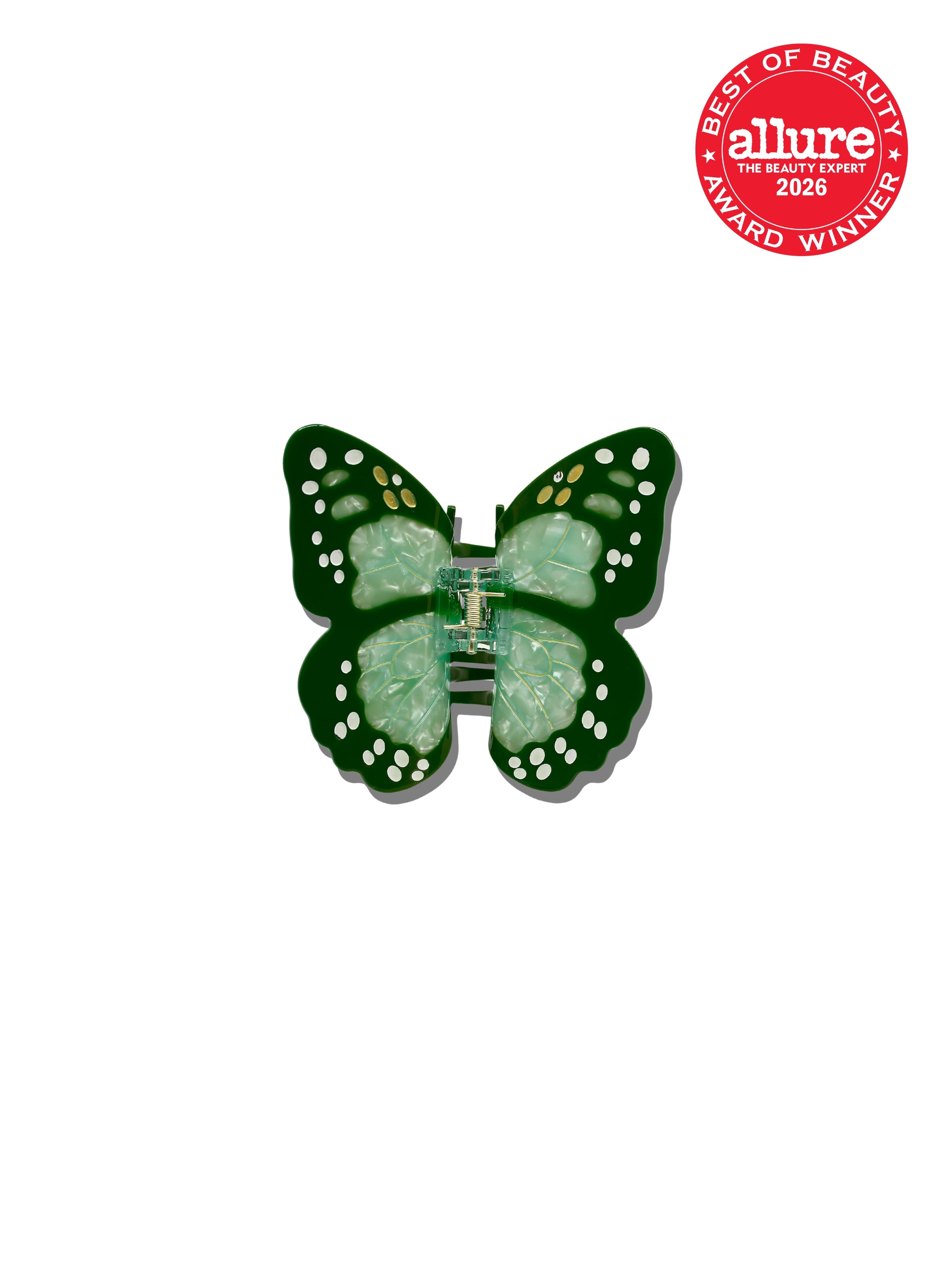 Hand-painted Mini Monarch Butterfly Claw Hair Clip | Eco-Friendly