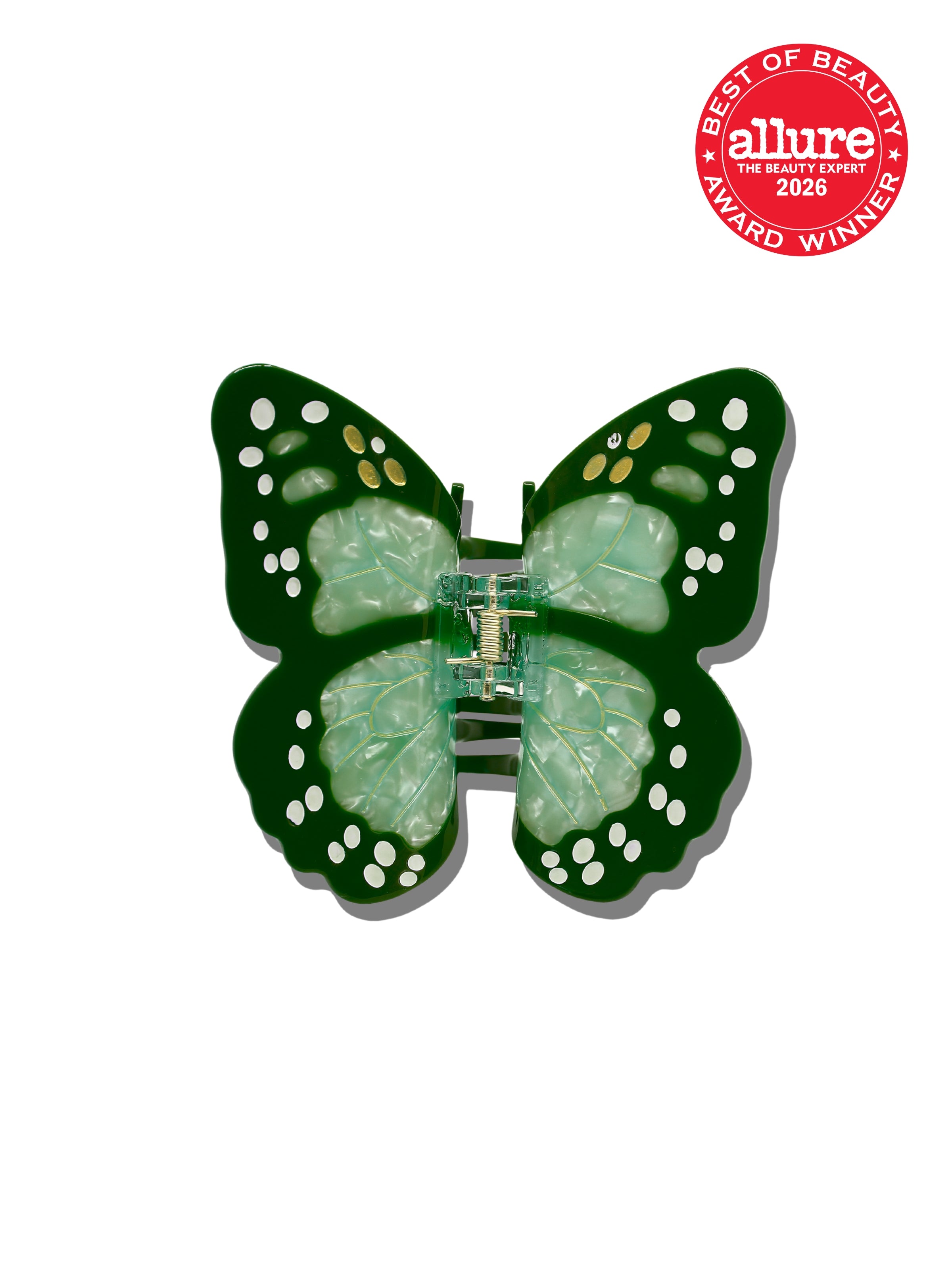 Hand-painted Monarch Butterfly Claw Hair Clip | Eco-Friendly