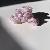 Organza Ruffle Claw Clip