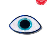 Hand-painted Evil Eye Claw Hair Clip | Eco-Friendly