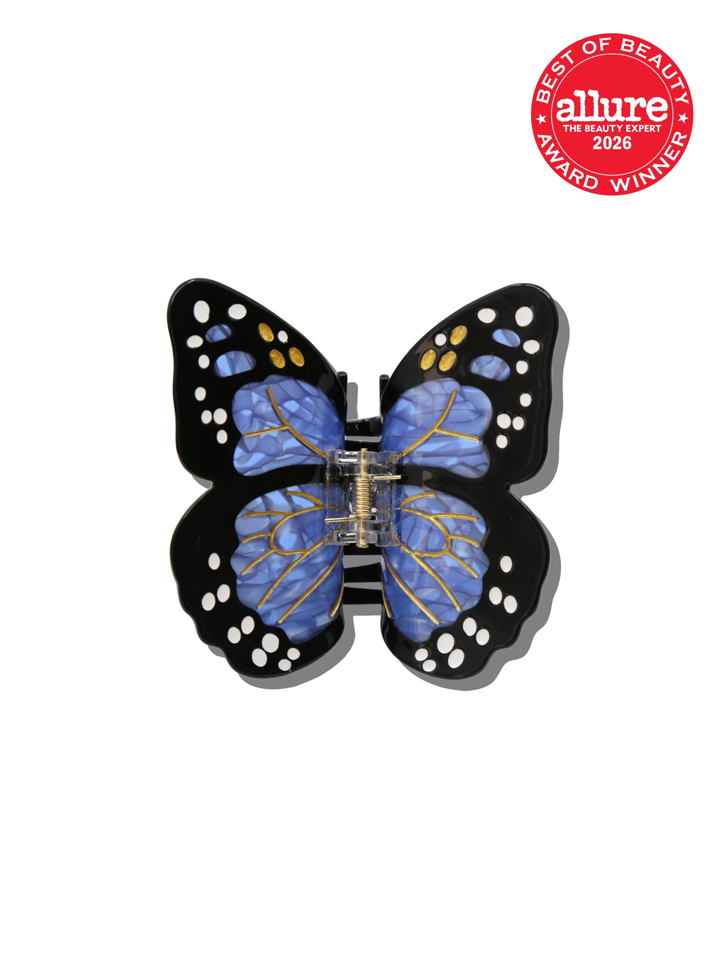 Hand-painted Monarch Butterfly Claw Hair Clip | Eco-Friendly