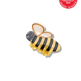 Hand-painted Mini Bee Claw Hair Clip | Eco-Friendly
