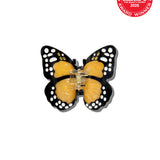Hand-painted Mini Monarch Butterfly Claw Hair Clip | Eco-Friendly