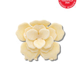 Handmade Origami Gardenia Flower Claw Hair Clip