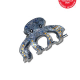 Hand-painted Octopus Claw Hair Clip | Eco-Friendly