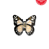 Hand-painted Mini Monarch Butterfly Claw Hair Clip | Eco-Friendly