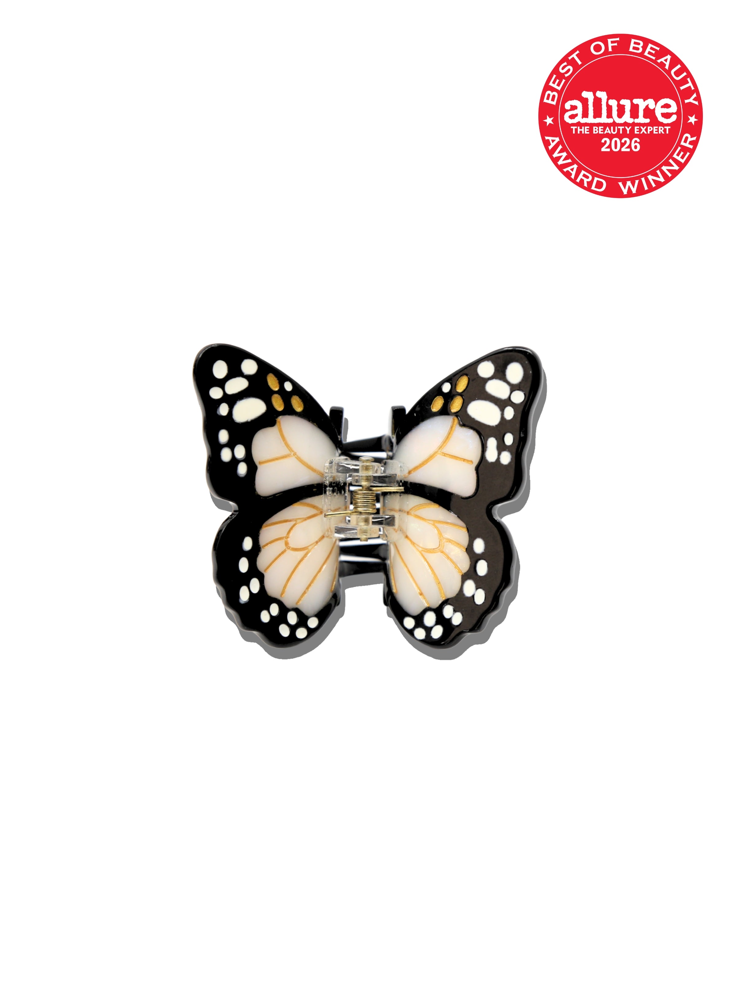 Hand-painted Mini Monarch Butterfly Claw Hair Clip | Eco-Friendly