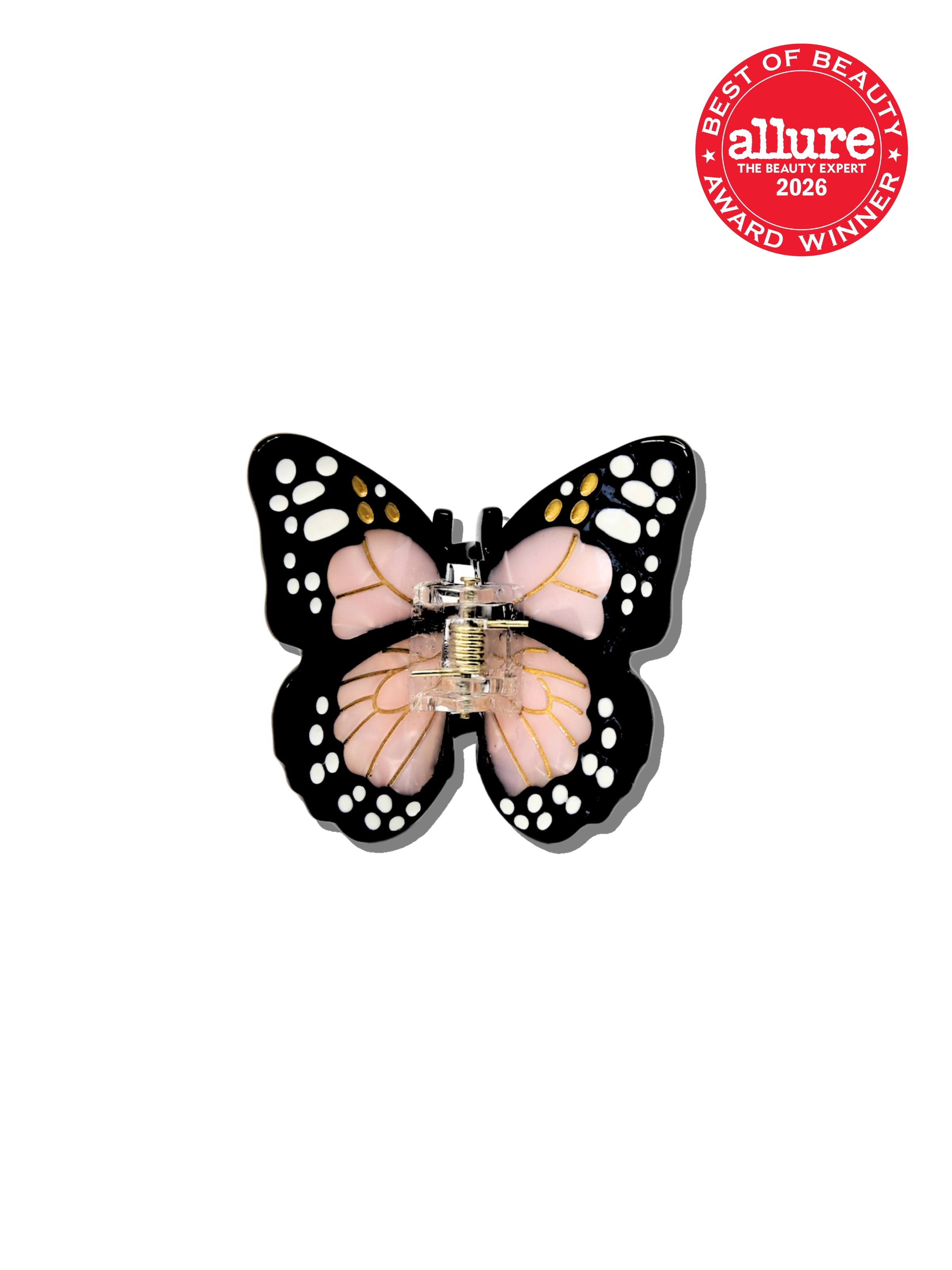 Hand-painted Mini Monarch Butterfly Claw Hair Clip | Eco-Friendly
