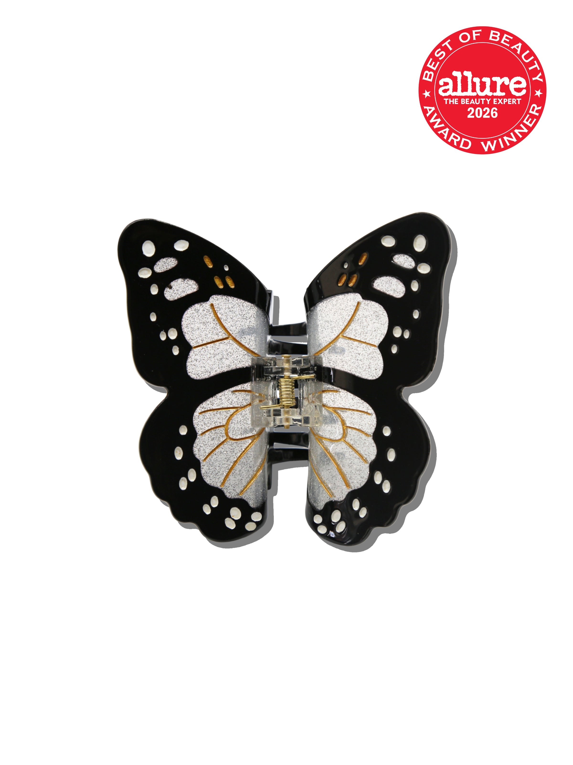 Hand-painted Monarch Butterfly Claw Hair Clip | Eco-Friendly