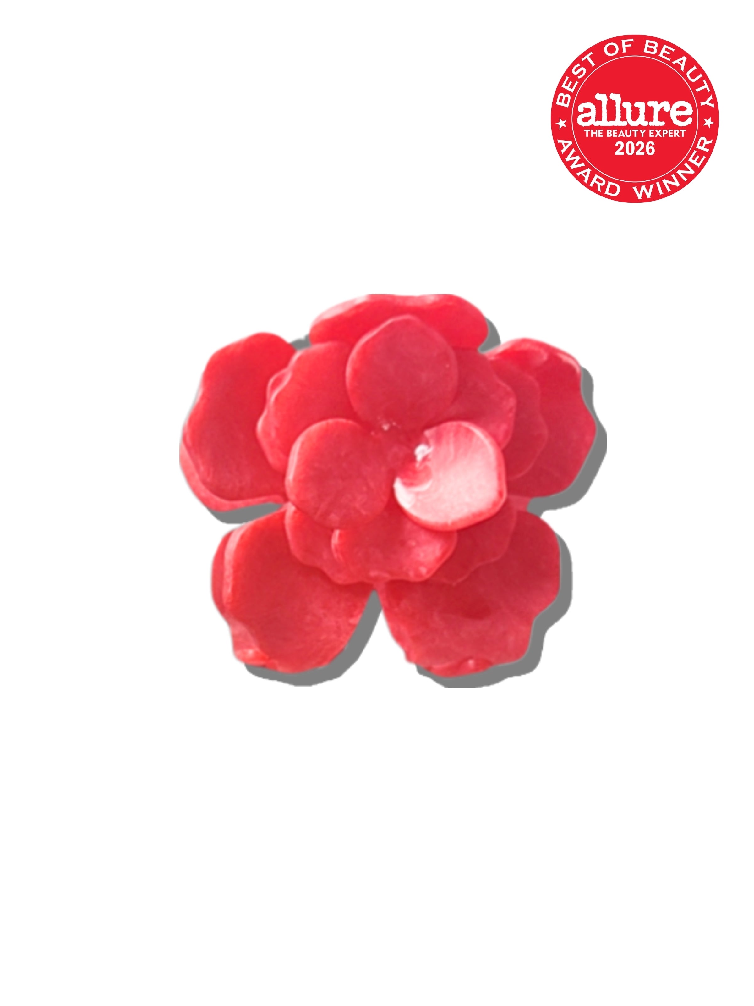 Handmade Origami Gardenia Flower Claw Hair Clip