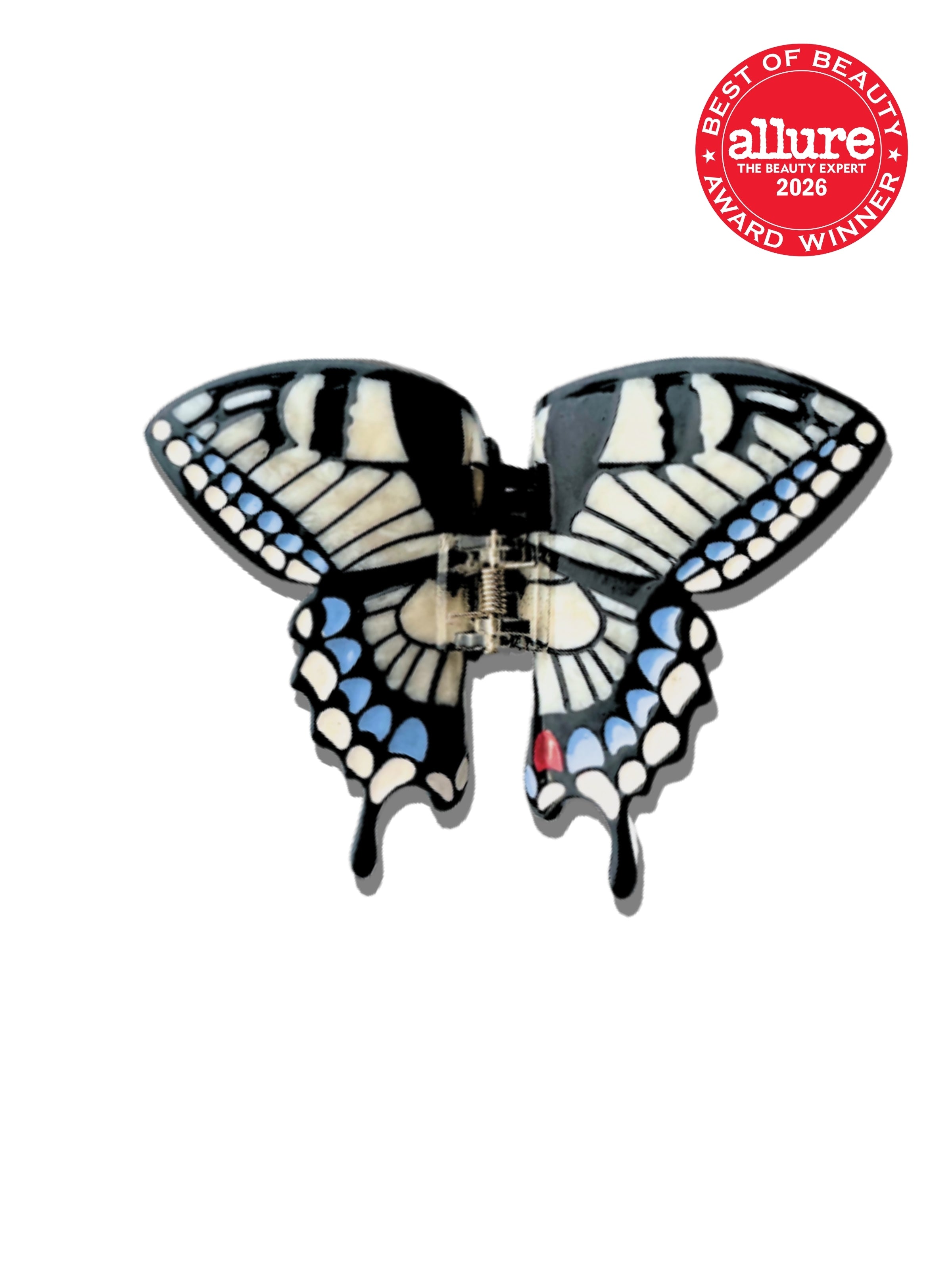 Hand-Painted Swallowtail Butterfly Claw Hair Clip | Eco-Friendly