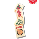 Hand-Painted Mahjong Claw Hair Clip | Eco-Friendly