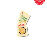 Hand-Painted Mini Mahjong Claw Hair Clip | Eco-Friendly