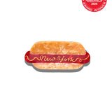 Hand-Painted Mini NYC Hotdog Claw Hair Clip | Eco-Friendly