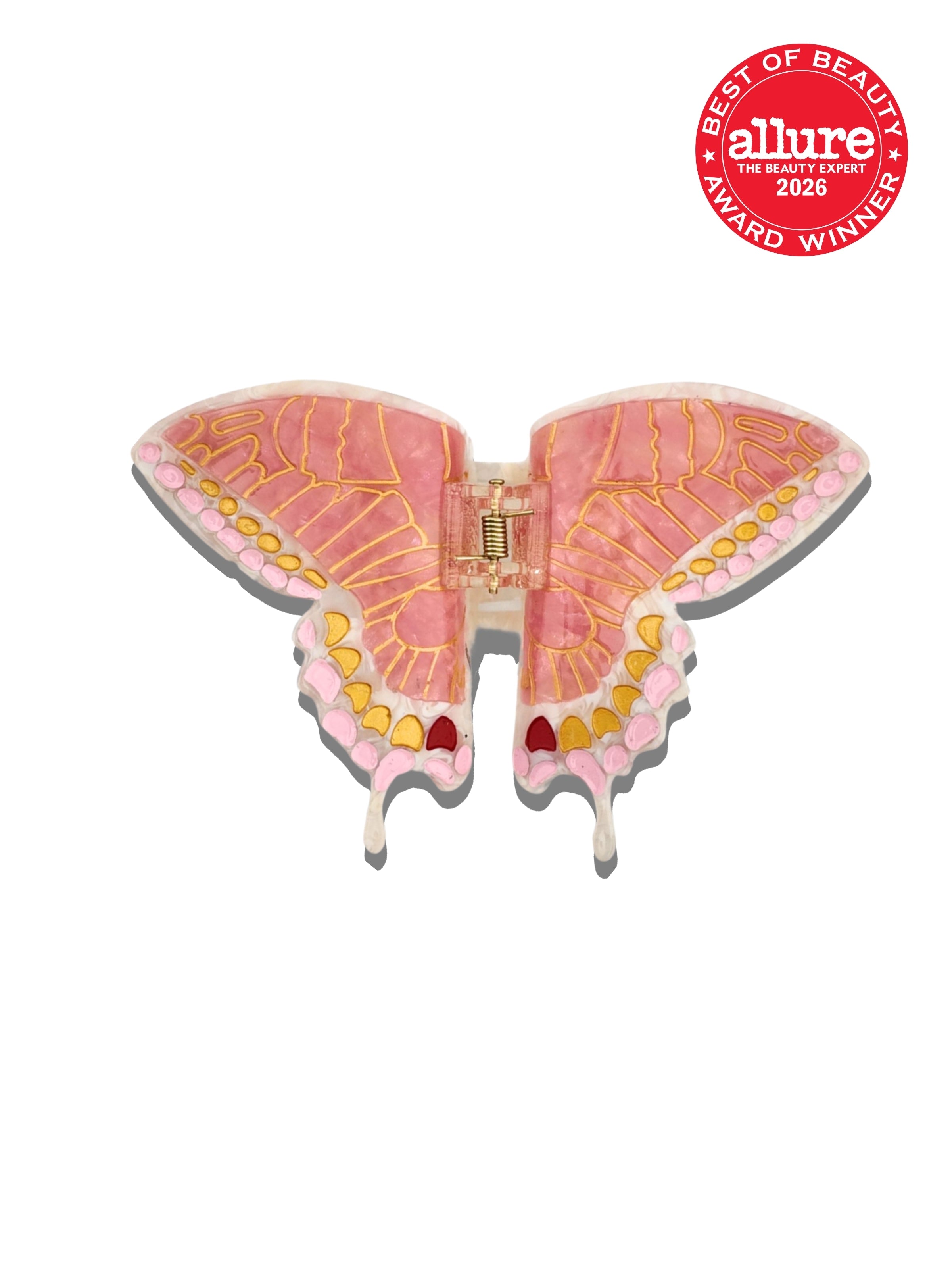 Hand-Painted Swallowtail Butterfly Claw Hair Clip | Eco-Friendly