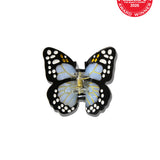 Hand-painted Mini Monarch Butterfly Claw Hair Clip | Eco-Friendly