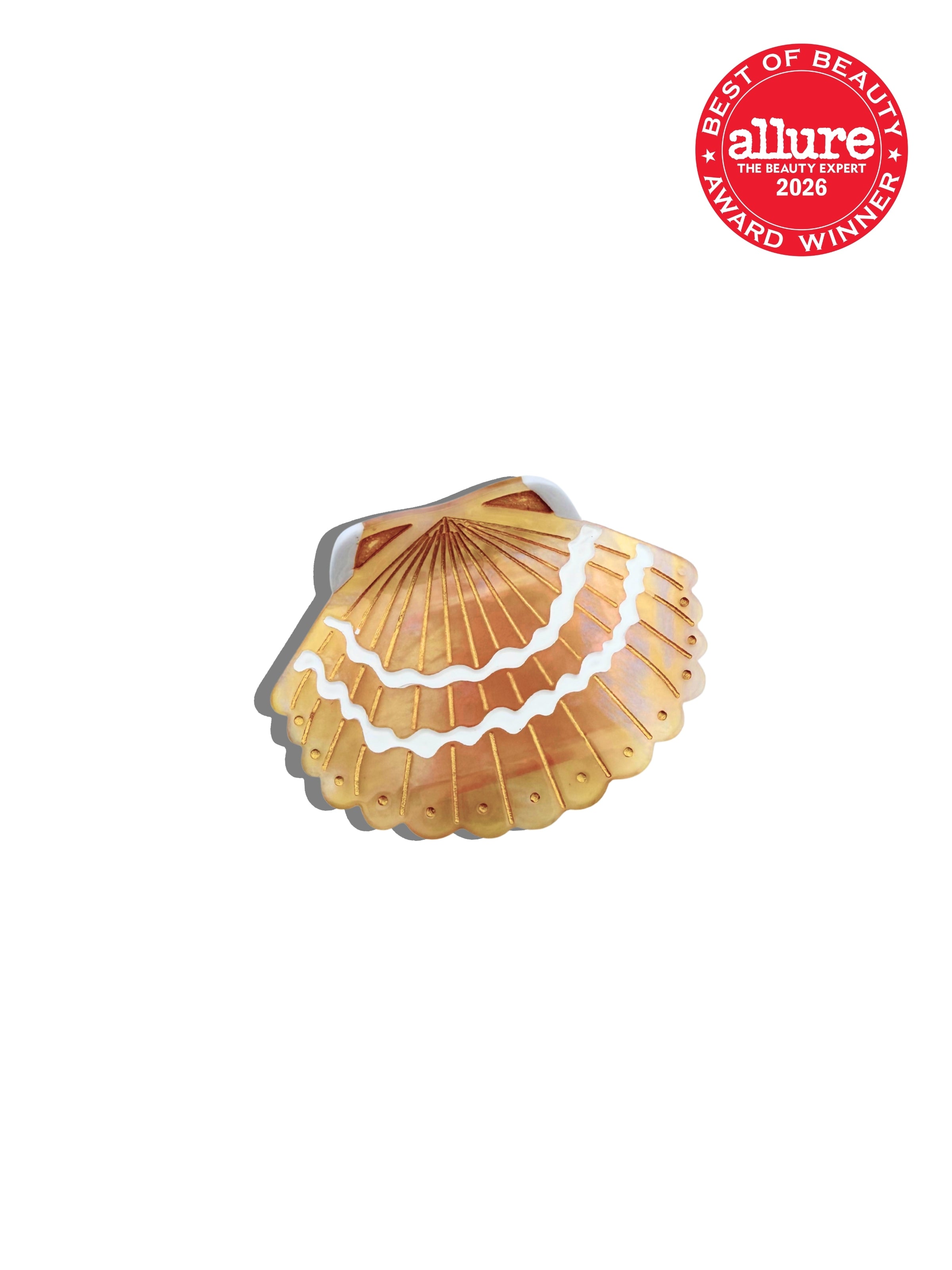 Hand-painted Mini Seashell Claw Hair Clip | Eco-Friendly