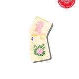 Hand-Painted Mini Flower Mahjong Claw Hair Clip | Eco-Friendly