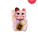 Hand-painted Maneki-Neko Cat Claw Hair Clip | Eco-Friendly