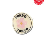 Hand-painted Tokyo Sakura Seal Claw Hair Clip | Eco-Friendly