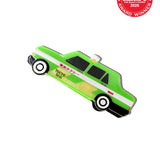 Hand-painted Tokyo Taxi Claw Hair Clip | Eco-Friendly