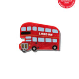 Hand-painted London Bus Claw Hair Clip | Eco-Friendly