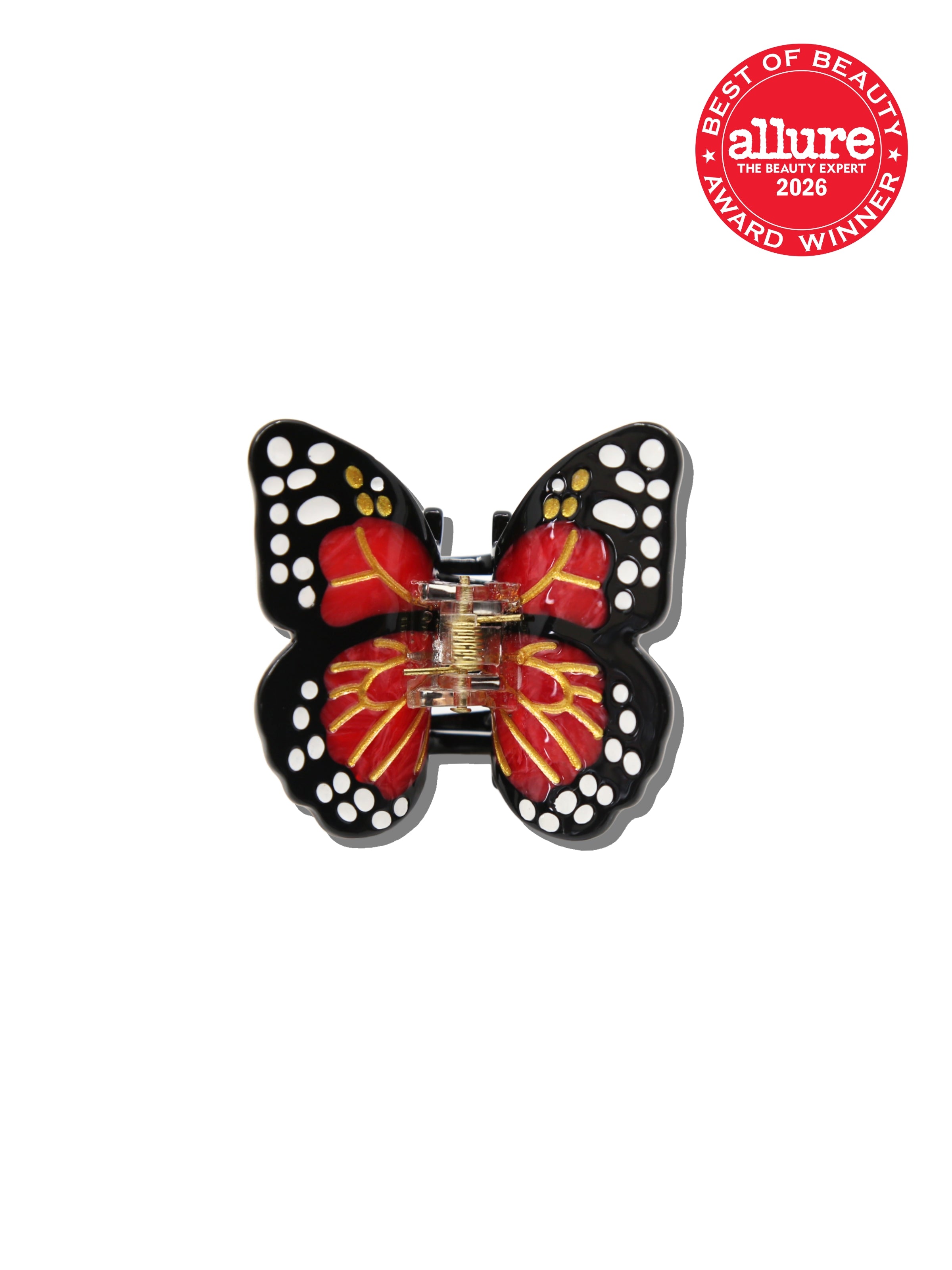 Hand-painted Mini Monarch Butterfly Claw Hair Clip | Eco-Friendly