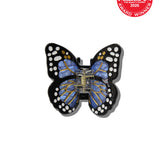 Hand-painted Mini Monarch Butterfly Claw Hair Clip | Eco-Friendly