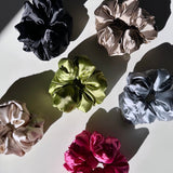 Puffy Silky Satin Giant Scrunchie