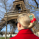 Hand-painted Cherry Fruit Claw Hair Clip | Eco-Friendly